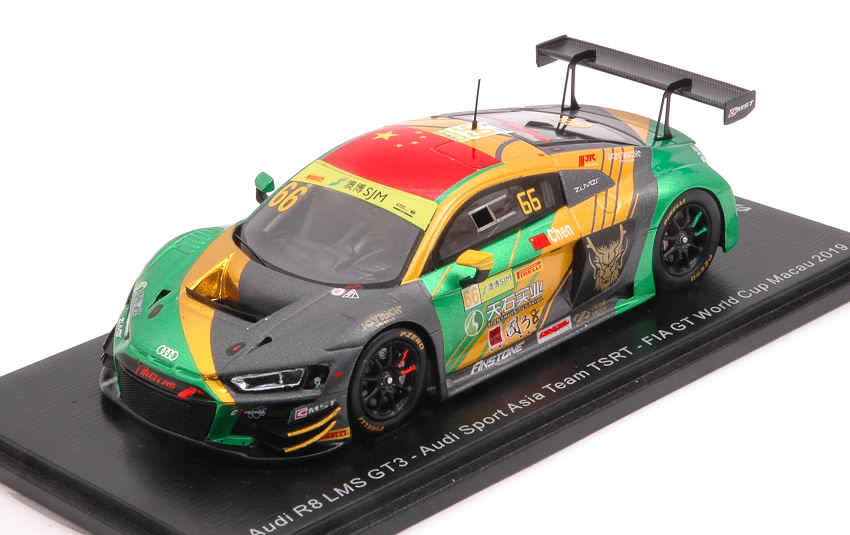 Audi R8 LMS #66 FIA GT World Cup Macau 2019 W.Chen by spark-model