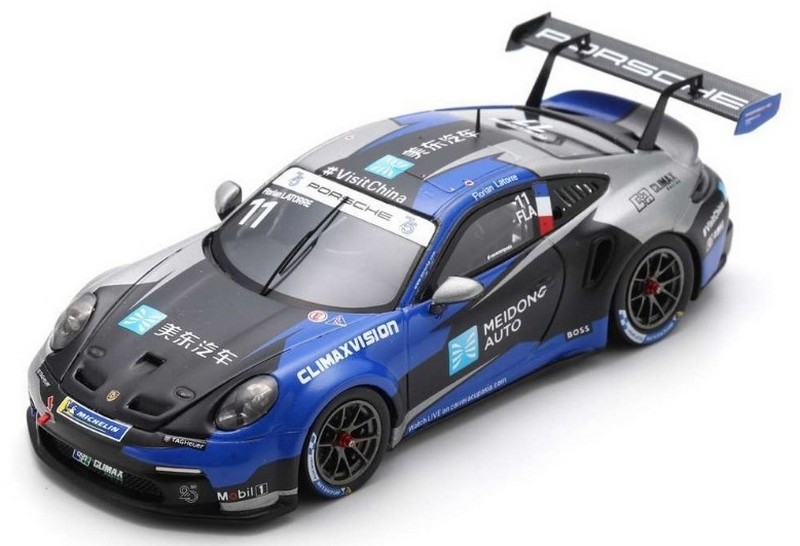 Porsche 911 GT3 Cup #11 Carrera Asia Champion 2023 F.Latorre by spark-model