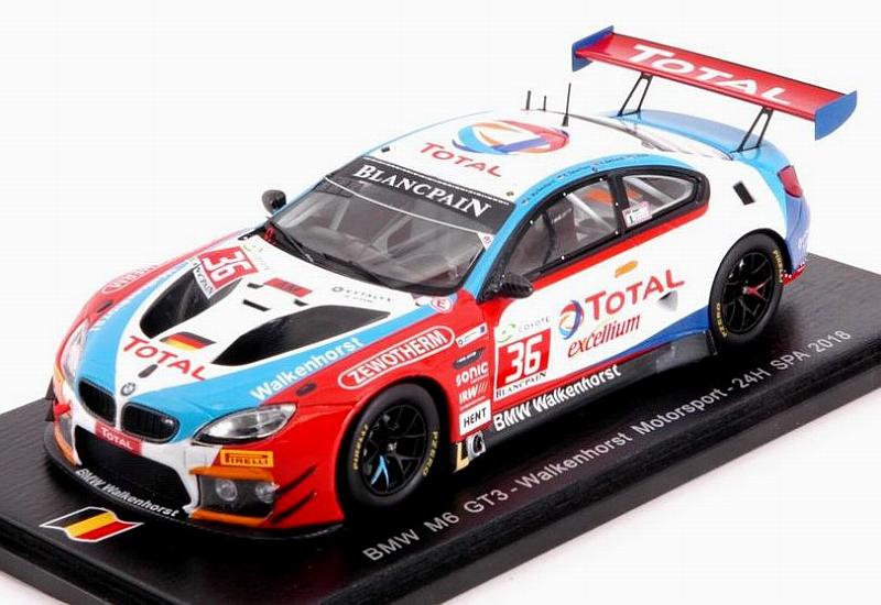 SPARK-MODEL SB224 BMW M6 GT3 #36 Spa 2018 Vinke - Buchardt