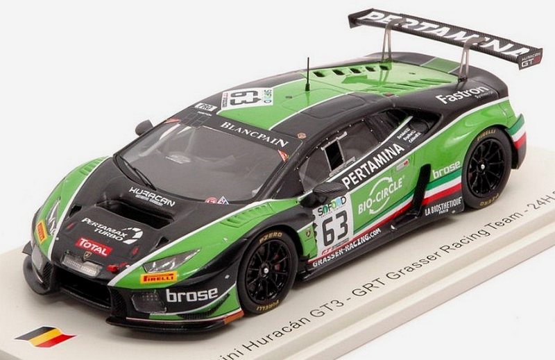 Lamborghini Huracan GT3 #63 Spa 2017 Bortolotti - Caldarelli - Engelhardt by spark-model