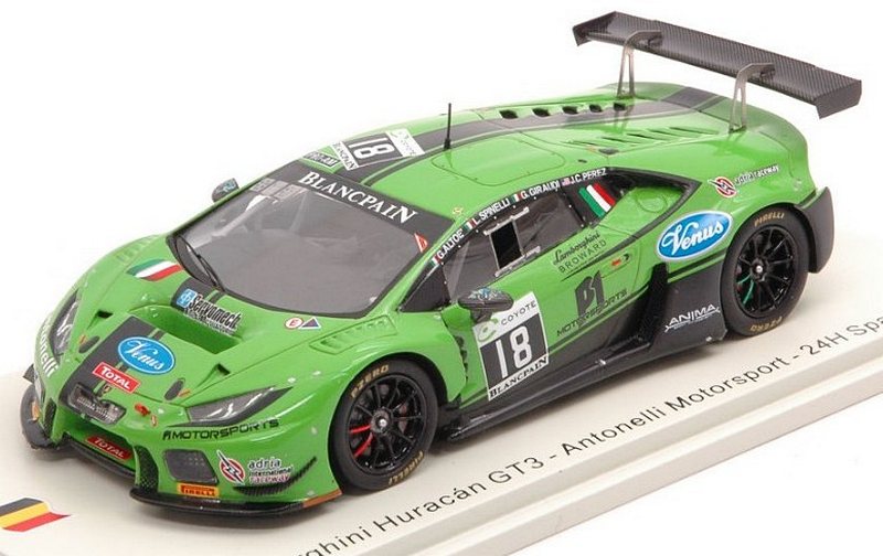 Lamborghini Huracan GT3 #18 Spa 2018 Perez - Giraudi - Spinelli - Altoe by spark-model