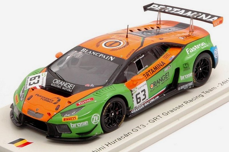 Lamborghini Huracan GT3 #63 Spa 2018 Caldarelli - Bortolotti  - Engelhardt by spark-model