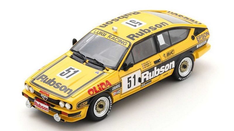 Alfa Romeo Alfetta GTV6 Luigi Racing #51 Spa 1984 Salam - Perrier - De Thoisy by spark-model