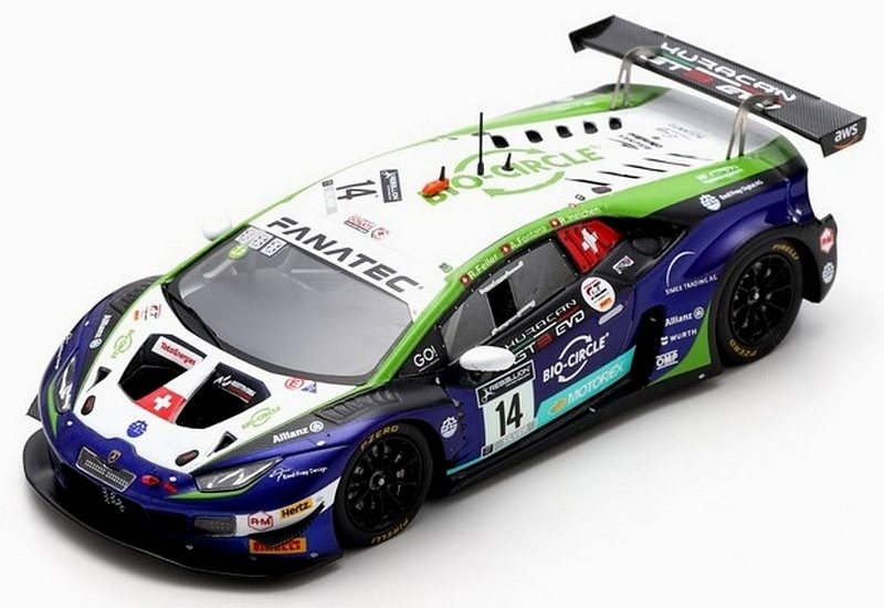 Lamborghini Huracan GT3 Evo #14 Spa 2021 Fontana - Feller - Ineichen by spark-model