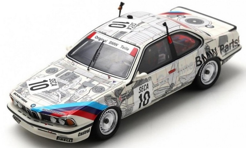 BMW 635 CSi #10 Spa 1986 Pirro-Ravaglia-Berger by spark-model