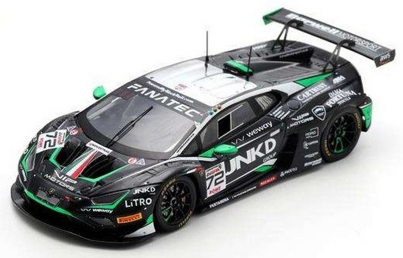 Lamborghini Huracan GT3 #72 Spa 2024 Michelotto-Rindone-Kujala-Stevenson by spark-model