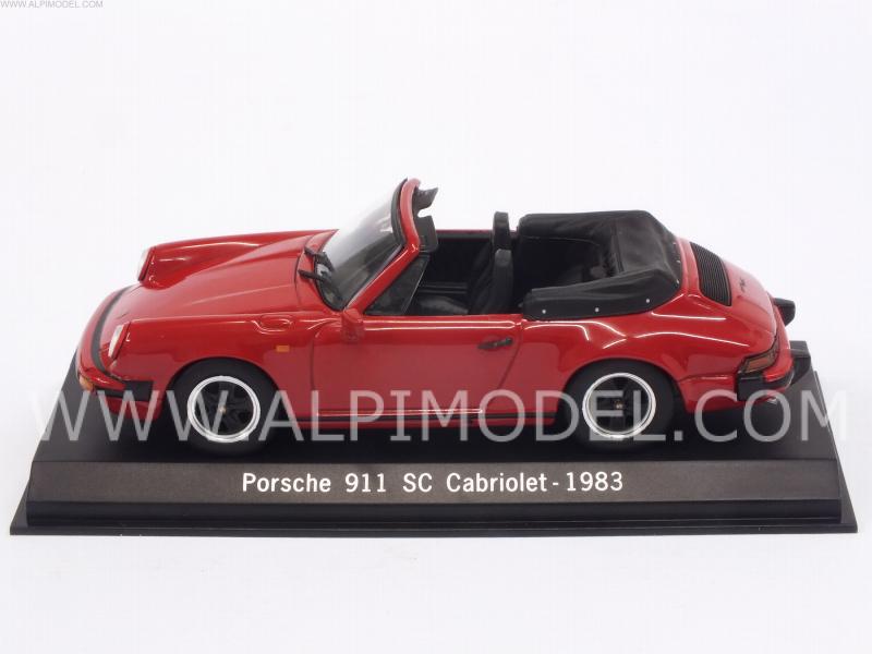 Porsche 911 SC Cabrio 1983 (Red) - spark-model