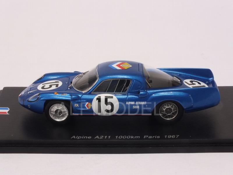 Alpine A211 #15 1000 Km de Paris 1967 Bianchi - Grandsire - spark-model