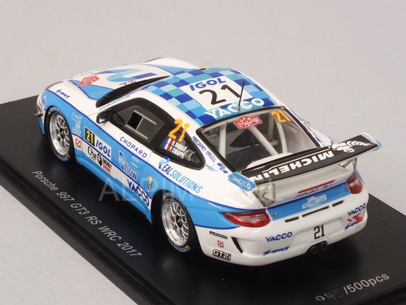 Porsche 911 GT3 RS (997) #21 Tour de Corse WRC 2017 Chiappe - Dumas - spark-model