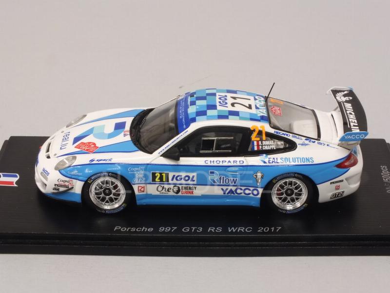Porsche 911 GT3 RS (997) #21 Tour de Corse WRC 2017 Chiappe - Dumas - spark-model