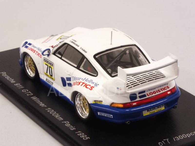 Porsche 911 GT2 #70 Winner 1000 Km Paris 1995 Obemdorfer - Hubner - spark-model