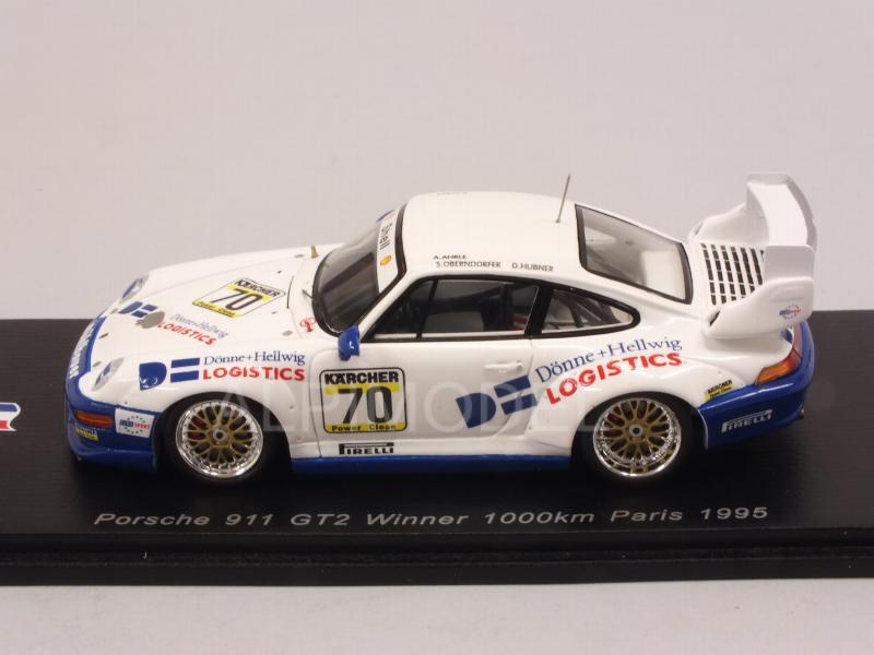 Porsche 911 GT2 #70 Winner 1000 Km Paris 1995 Obemdorfer - Hubner - spark-model