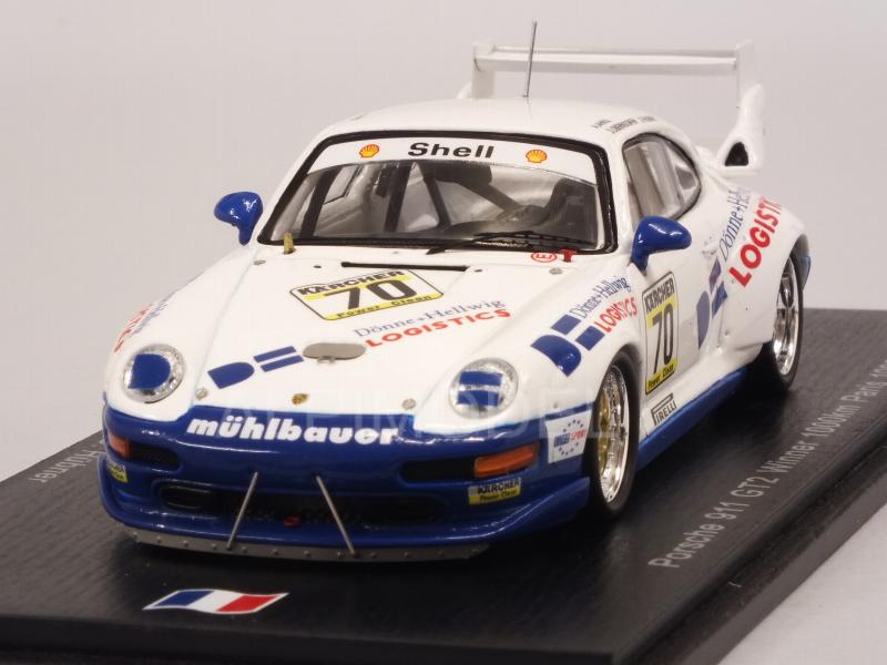 Porsche 911 GT2 #70 Winner 1000 Km Paris 1995 Obemdorfer - Hubner by spark-model