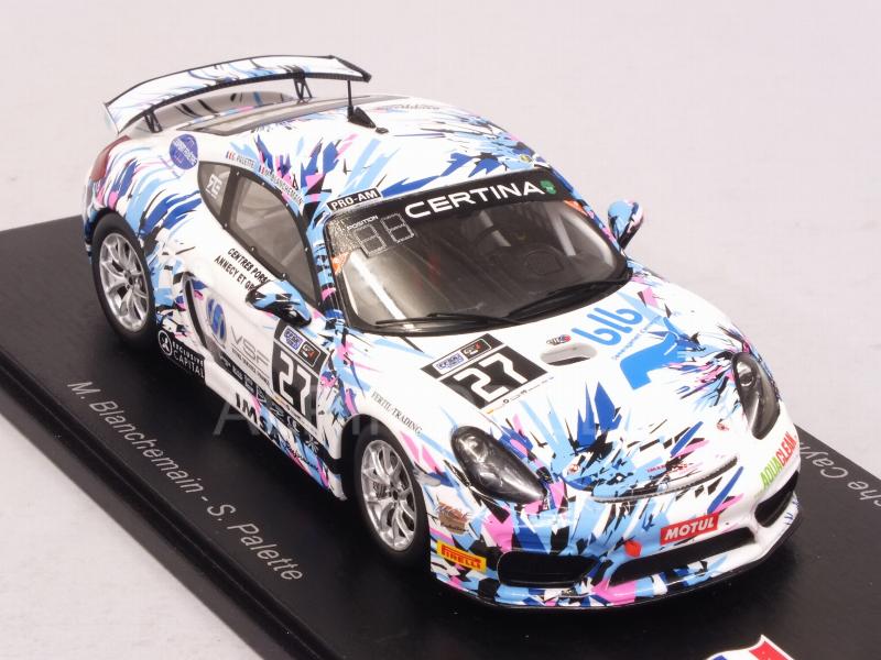 Porsche Cayman GT4 #27 FFSA GT 2018 Blanchemain - Palette - spark-model