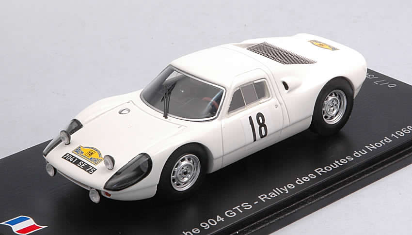 Porsche 904 GTS #18 Rally Routes du Nord 1966 Schlessler - Schlessler by spark-model