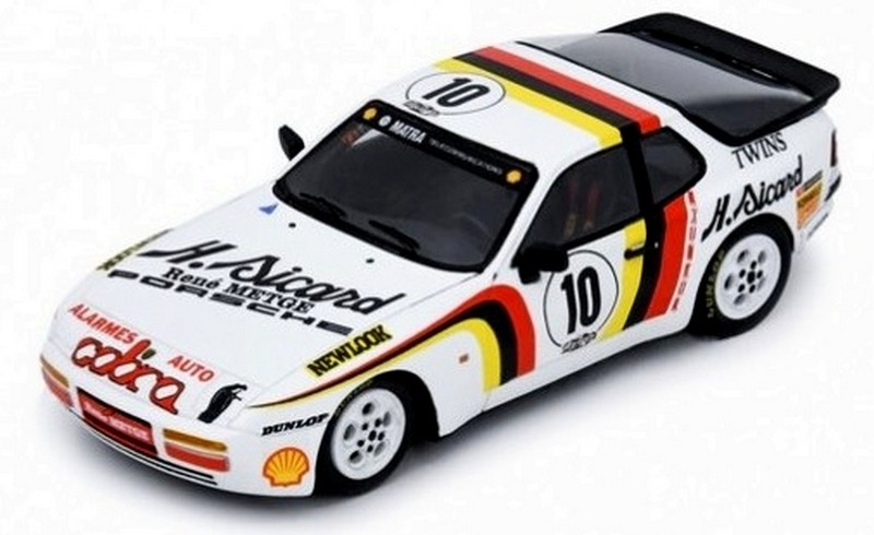 Porsche 944 Turbo Cup  #10 French Champion 1987 Rene Metge by spark-model