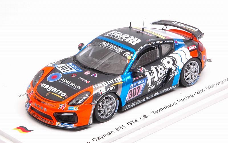 Porsche Cayman GT4 #307 Nurburgring 2017 Bohr - Grosse - Maximilian - Schramm by spark-model