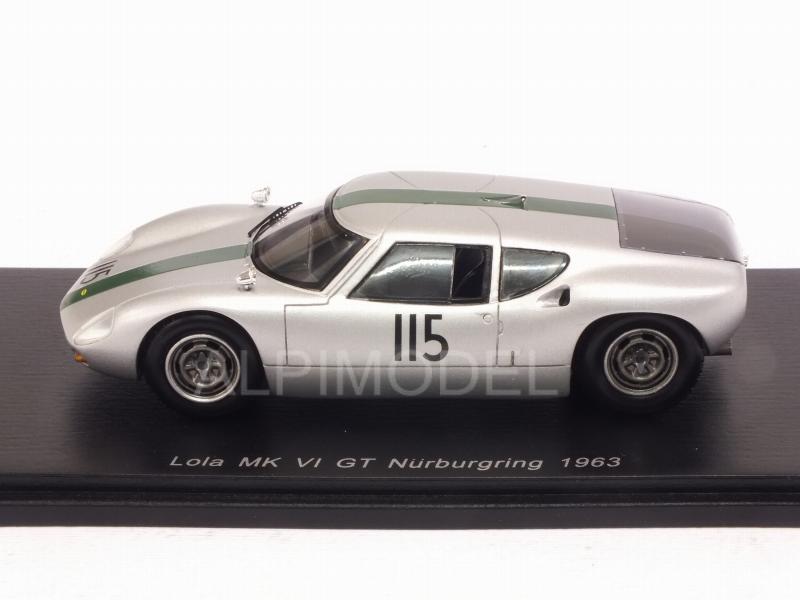 Lola MkVI GT #115 1000 Km Nurburgring 1963 Maggs - Olthoff - spark-model