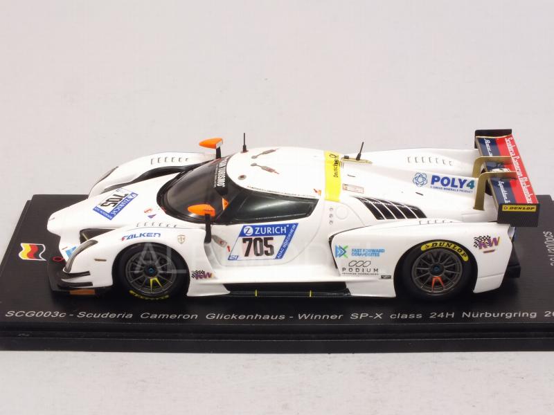 SCG 003C #705 Winner SP-X Class Nurburgring 2018 Mutsch - Mailleux - Simonsen - Westphal - spark-model