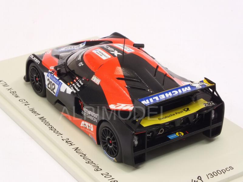 KTM X-Bow GT4 #202 Nurburgring 2018 Stuck - Stuck - Strycek - Friedhoff - spark-model