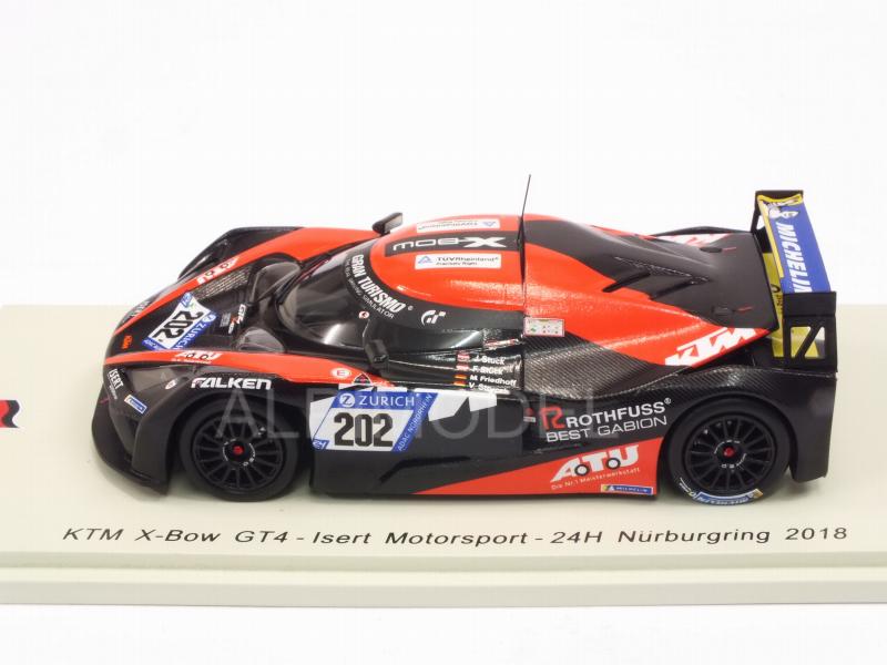 KTM X-Bow GT4 #202 Nurburgring 2018 Stuck - Stuck - Strycek - Friedhoff - spark-model