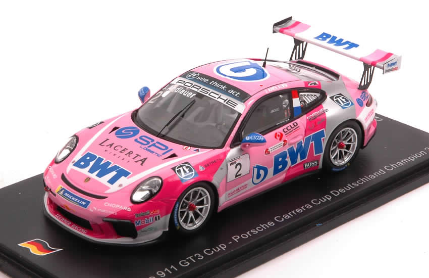Porsche Carrera Cup Deutschland #2 Champion 2019 J.Andlauer by spark-model
