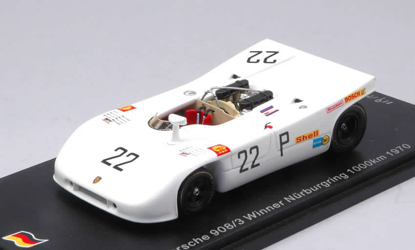 Porsche 908/3 #22 Winner 1000 Km Nurburgring 1970 Elford - Ahrens by spark-model