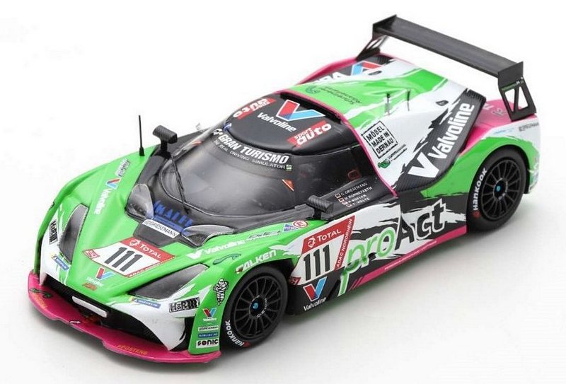 KTM X-Bow GT4 #111 Winner Cup-X Nurburgring 2020 Griesemann - Kofler - Ronnefarth - Volte by spark-model
