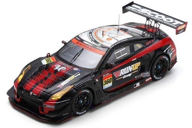 Nissan GT-R Runup Rivaux #360 SuperGT300 2022 Aoki - Tanaka by spark-model