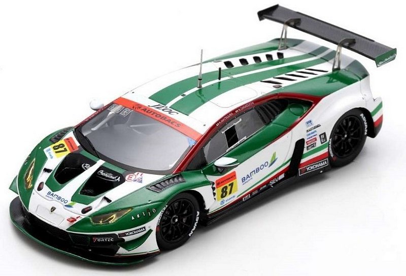 Lamborghini GT3 Evo Bamboo Airways #87 SuperGT300 2022 Matsuura - Sakaguchi by spark-model