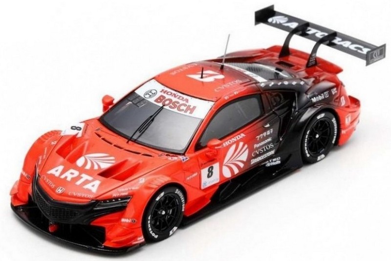 Honda NSX-GT Arta #8 SuperGT500 2021 Nojiri-Fukuzumi by spark-model