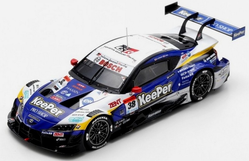 Toyota Supra GR Keeper Cerumo #38 SuperGT500 2024 Ishiura-Oyu by spark-model