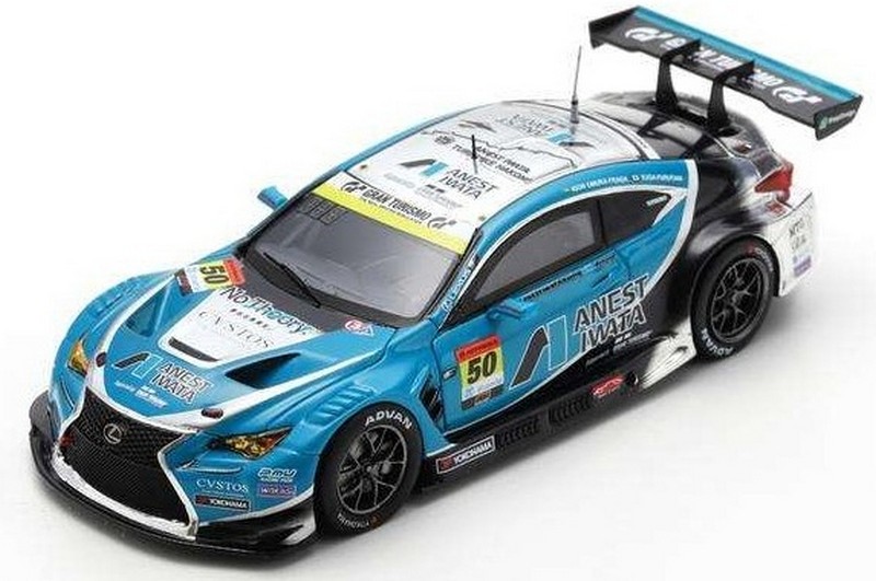 Lexus RC F GT3 Anest Iwata #50 SuperGT300 2024 Fraga-Furutani by spark-model