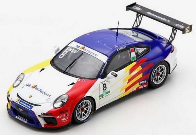 Porsche 911 GT3 Cup #8 Carrera Cup Italia Champion 2021 Alberto Cerqui by spark-model