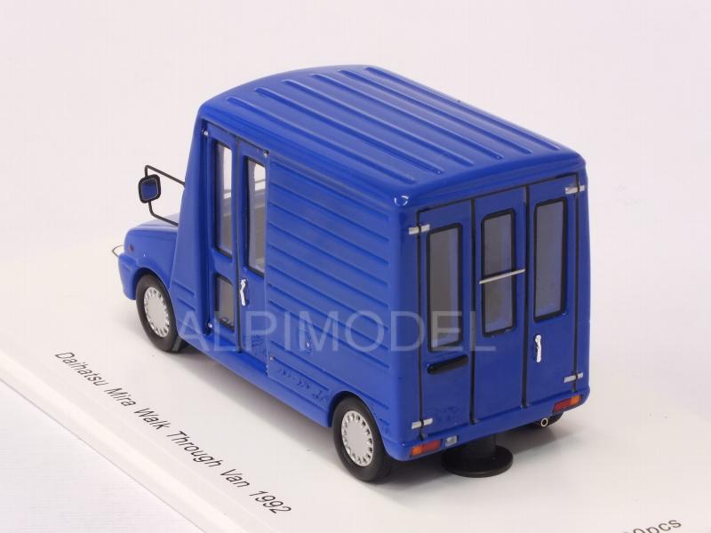 Daihatsu Mira Walk Through Van 1992 (Blue) - spark-model