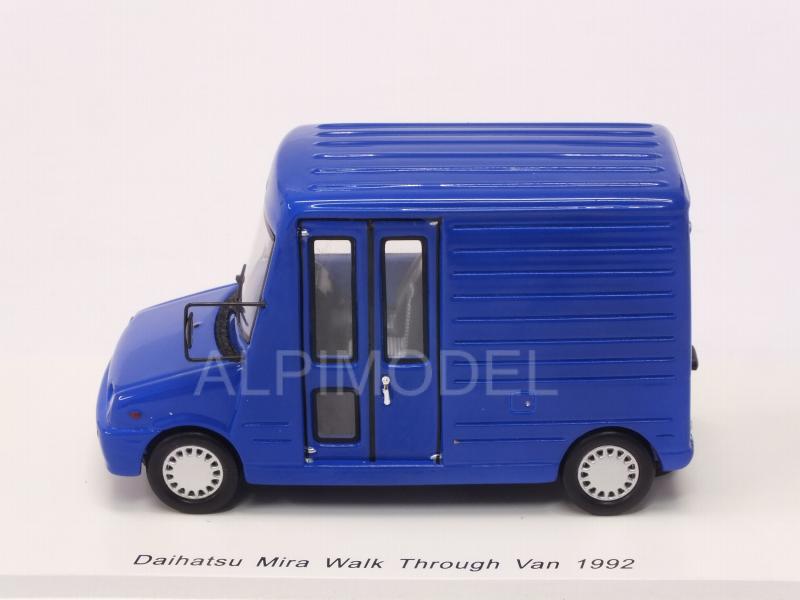 Daihatsu Mira Walk Through Van 1992 (Blue) - spark-model