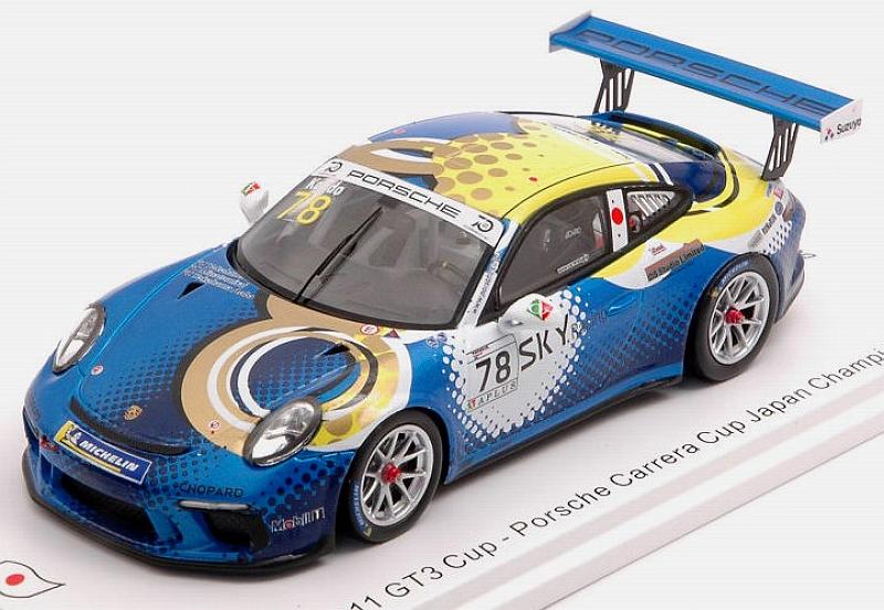Porsche 911 GT3 #78 Carrera Cup Japan Champion 2018 T.Kondo by spark-model