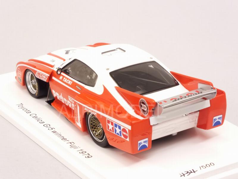 SPARK-MODEL SJ095 Toyota Celica Gr.5 #1 Winner Fuji 1979 N.Tachi 1/43