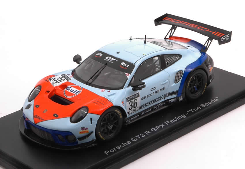 Porsche GT3-R GPX Racing #36 The Spade by spark-model