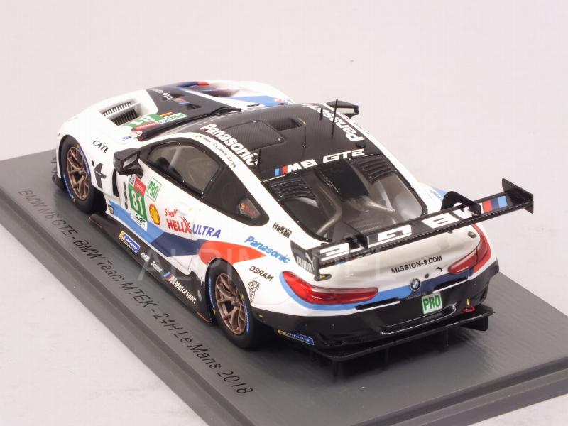 BMW M8 GTE #81 Le Mans 2018 Tomczyk - Catsburg Eng (Made by Spark for TSM) - spark-model