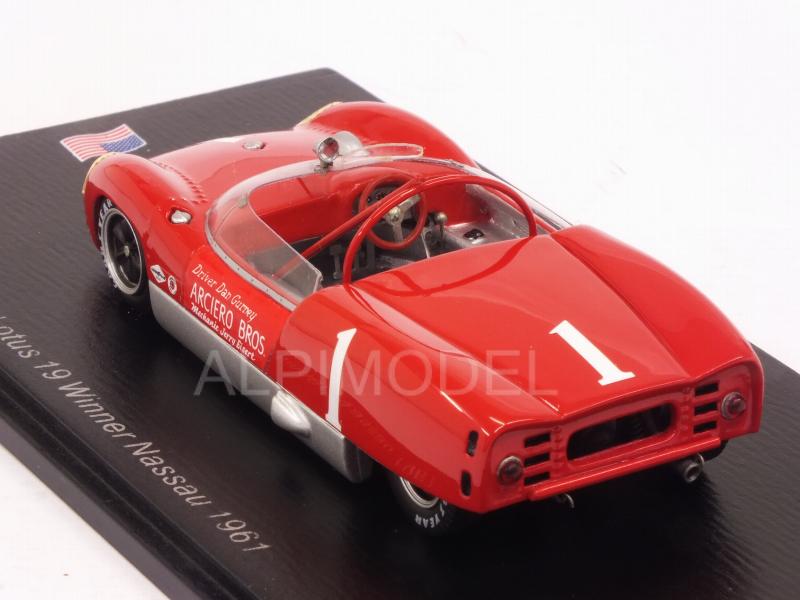 Lotus 19 #1 Winner Nassau Trophy 1961 Dan Gurney - spark-model