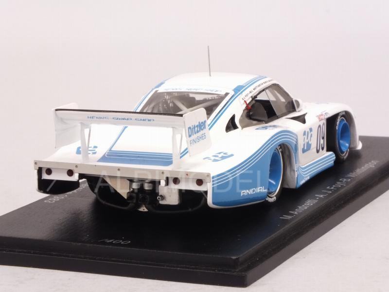 Porsche 935 Andial #9 6h Riverside 1983 Andretti - Foyt - Whittington - spark-model