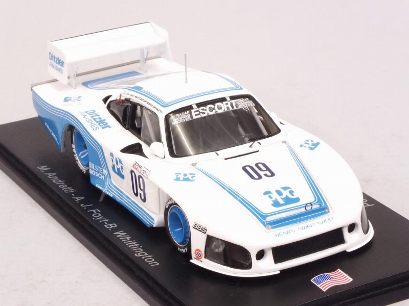 Porsche 935 Andial #9 6h Riverside 1983 Andretti - Foyt - Whittington - spark-model