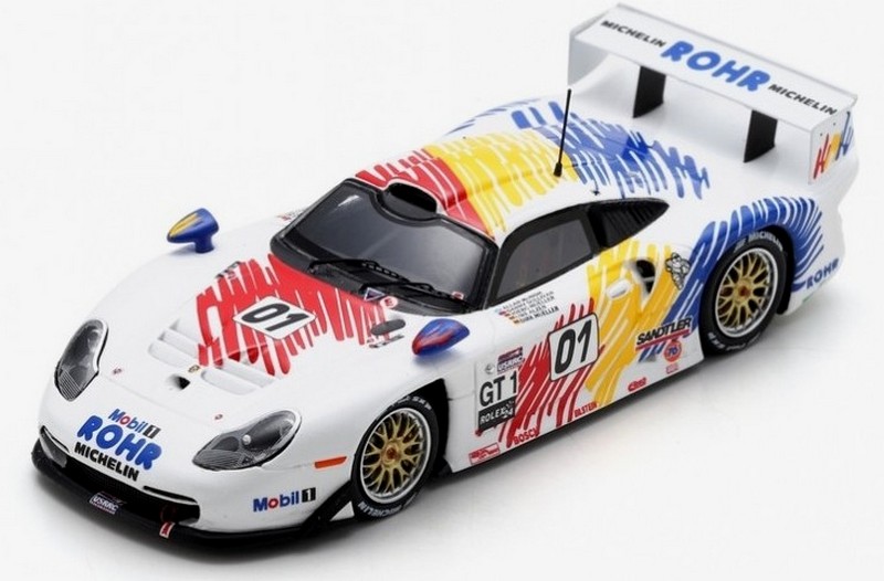 Porsche 911 GT1 Evo #01 Daytona.1998 McNish - Sullivan - Muller - Muller- Alzen by spark-model
