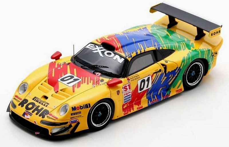 Porsche 911 GT1 #01 Winner Las Vegas 1997 Pilgrim - McNish by spark-model