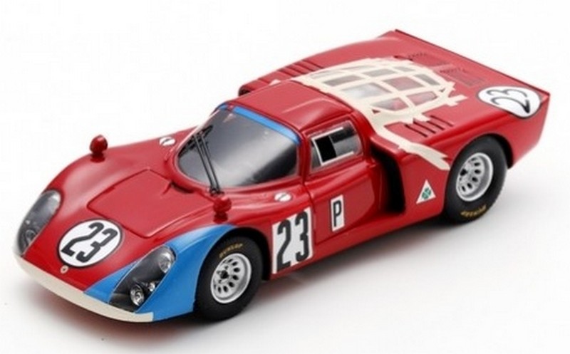Alfa Romeo T33-2 #23 Daytona 1968 Andretti � Bianchi by spark-model