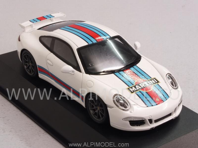 Porsche 911 Carrera S Aerokit Martini Racing Edition 2015 (White) (Porsche Promo) - spark-model
