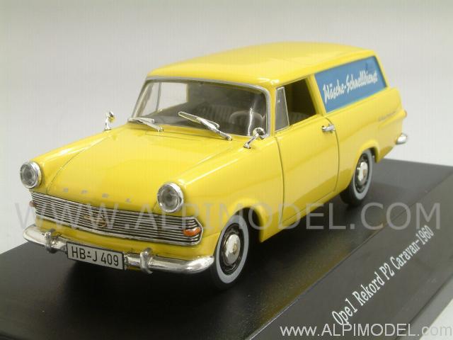Opel Rekord P2 Caravan 1960 'Wasche Service' by starline