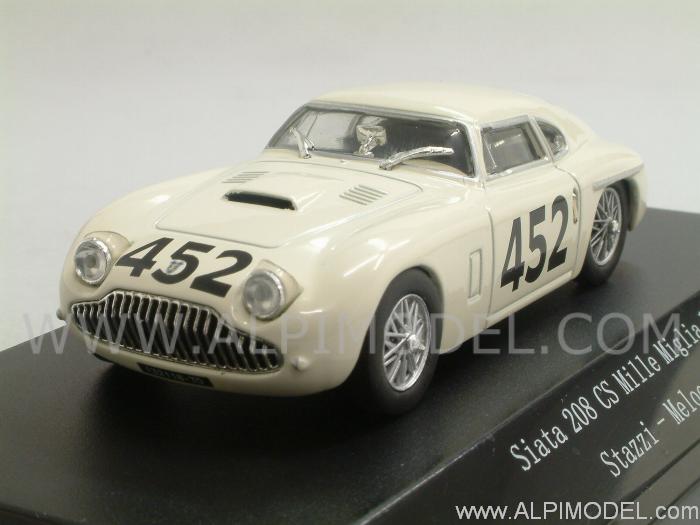 Siata 208 CS #452 Mille Miglia 1953 Stazzi - Melocchi by starline