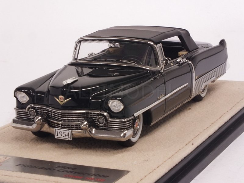Cadilllac Eldorado Convertible closed 1954 (Black) by stamp-models